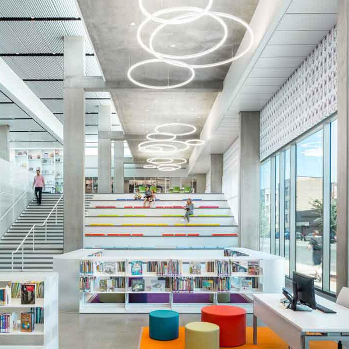 Independence Library and Apartments. Image: John Ronan Architects