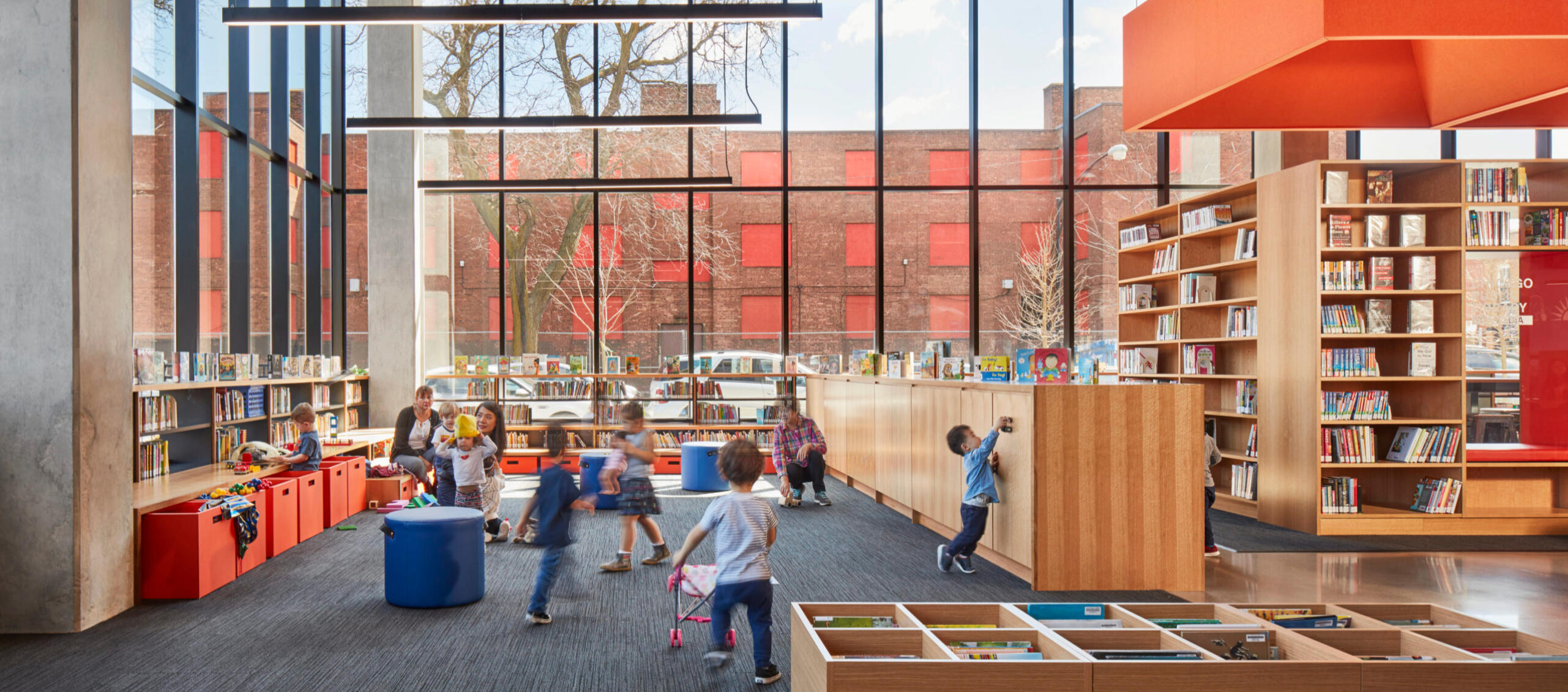 Taylor Street Apartments and Little Italy Branch Library. Image: SOM/Tom Harris